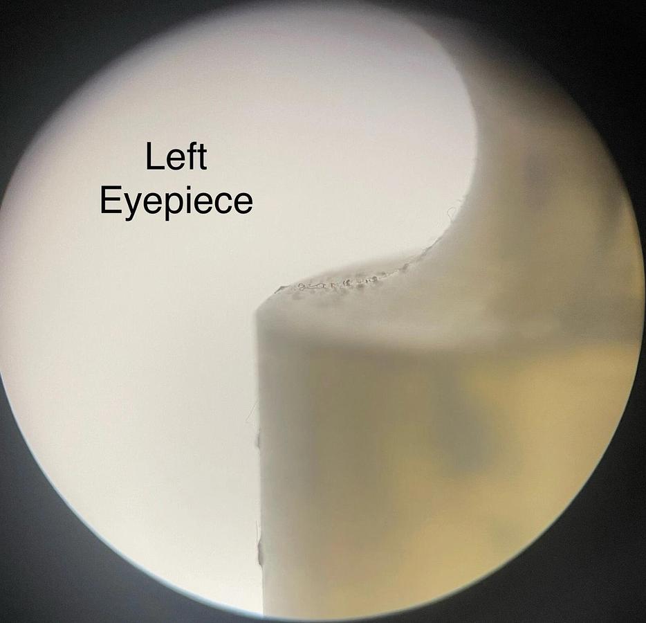 Used JEOL JEM 1230 TEM Electron Microscope Binocular Viewing Head