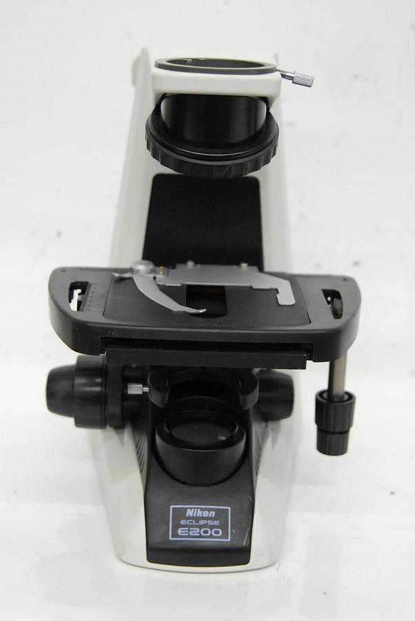 Used Nikon Eclipse E200 Microscope Base W/ Stage - Read Description