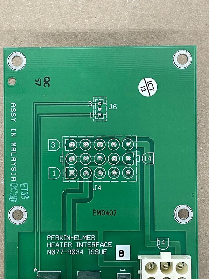 Used PerkinElmer N077-9034 Heater Interface