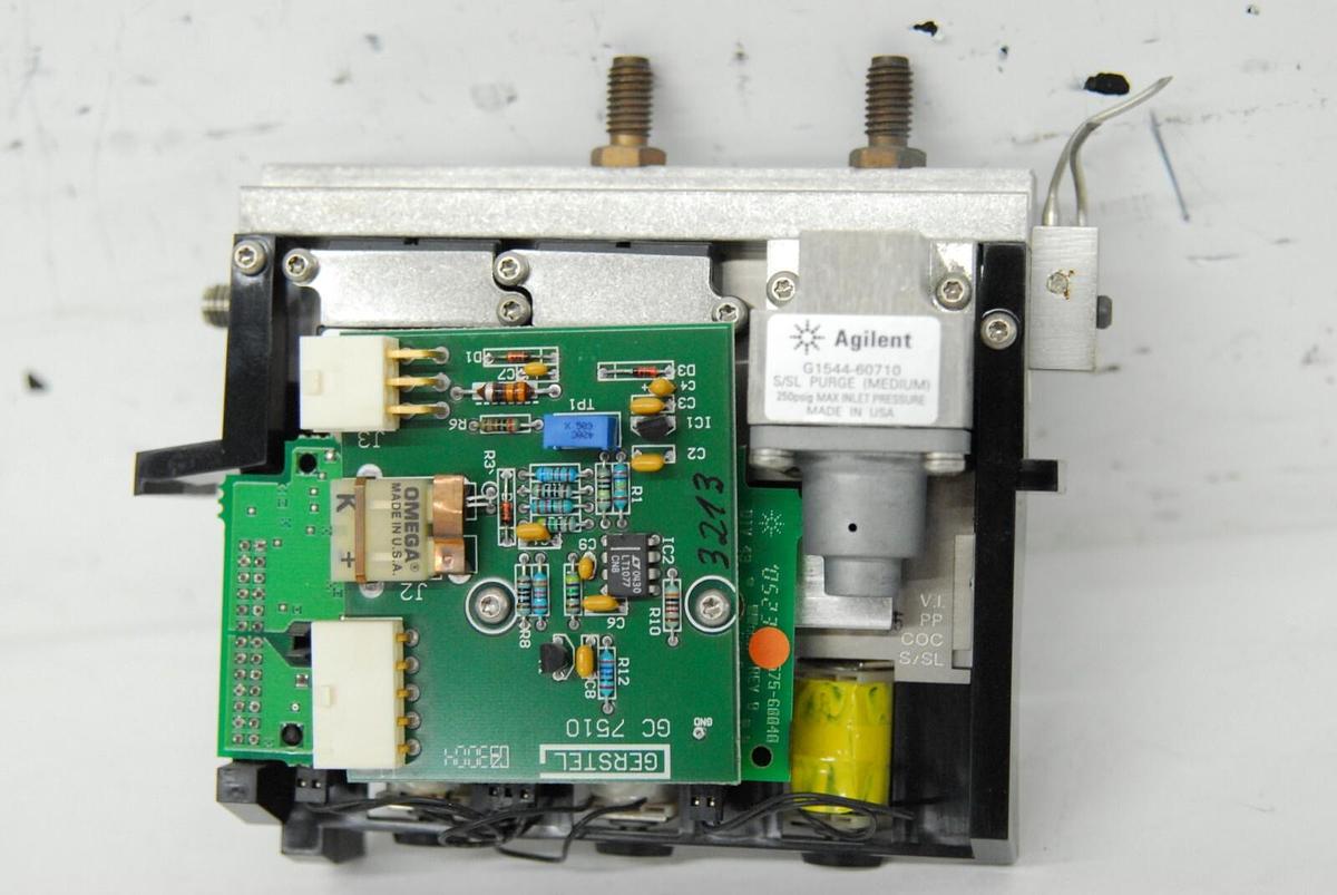 Used Agilent G1544-80500 G1575-60040 EPC Module W/ Gerstel GC 7510 Board (6890N GC)