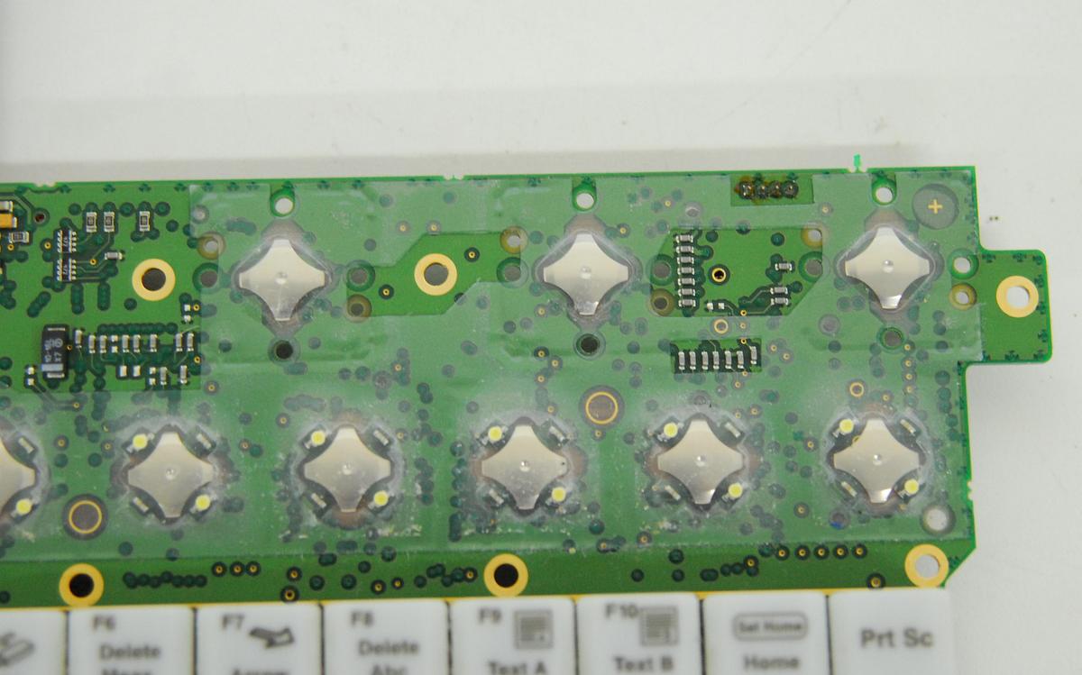 Used GE KTZ280064 Console Alphanumeric Keyboard PCB - Voluson E8