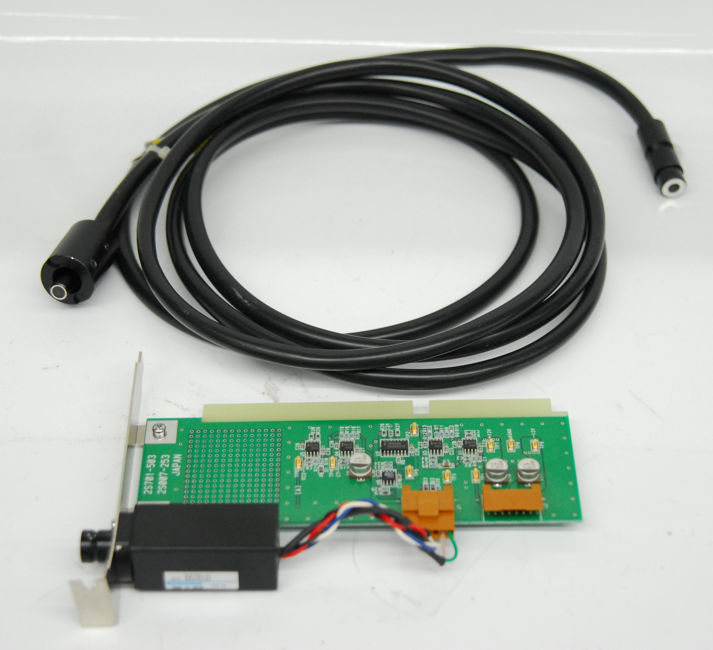 Used Nikon 2S701-503 2S007-253 Confocal PMT Detector Interface Board W/ Light Guide