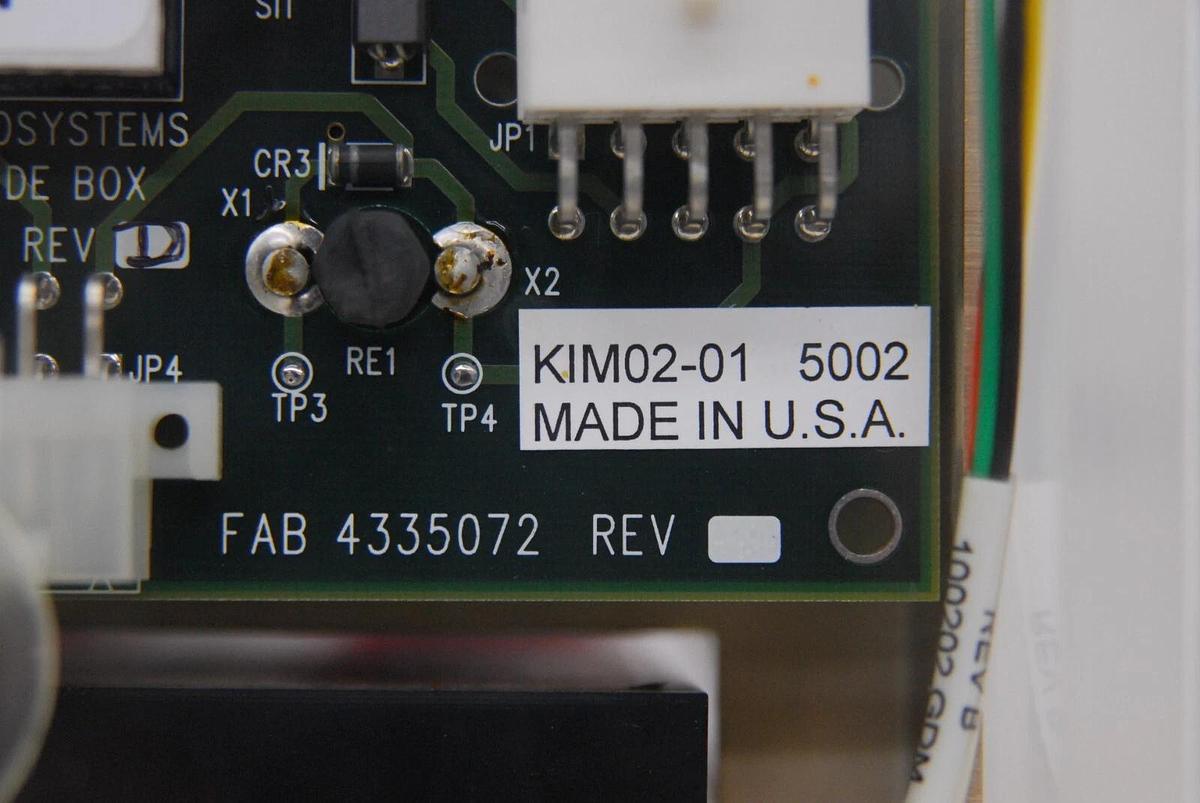 Used Applied Biosystems 4335073 Isolated DE Box 4326166 (4800 MALDI TOF/TOF)