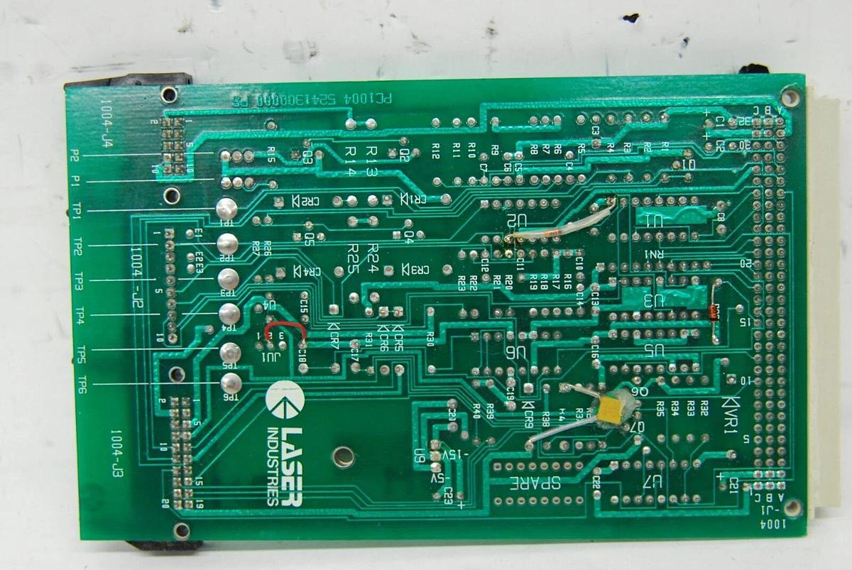 Used Laser Industries PC1004 5241300000 PC-1122 AP0106000 Board - Sharplan 1020