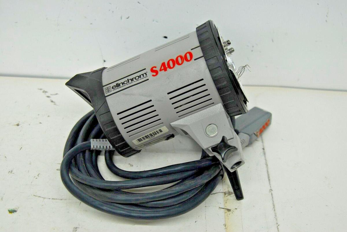 Used Elinchrom S4000 S4 Flash Head - Read Description