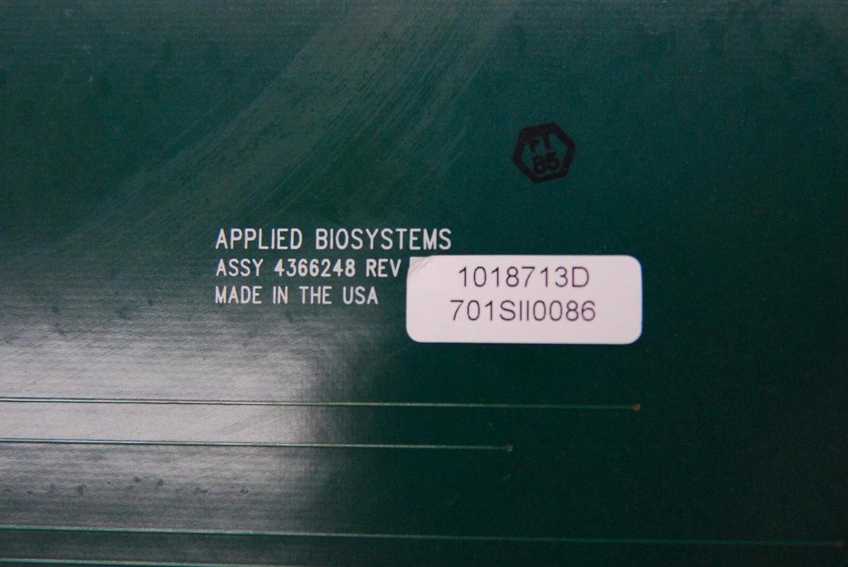 Used Applied Biosystems 4366248 1018713D Control Board (4800 MALDI TOF/TOF)