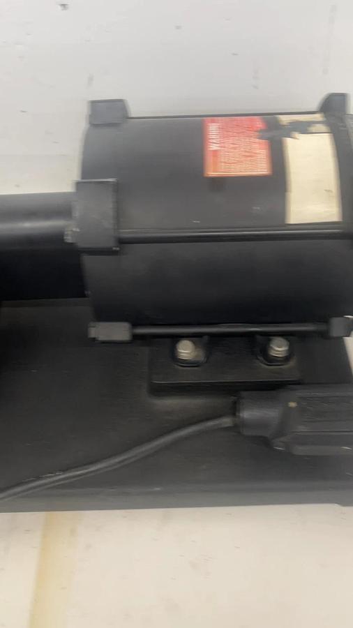 Used Sigmamotor T6SH Finger Pump W/ Zero-Max JK1 Drive, GE 5KH32KG651AX Motor - Works