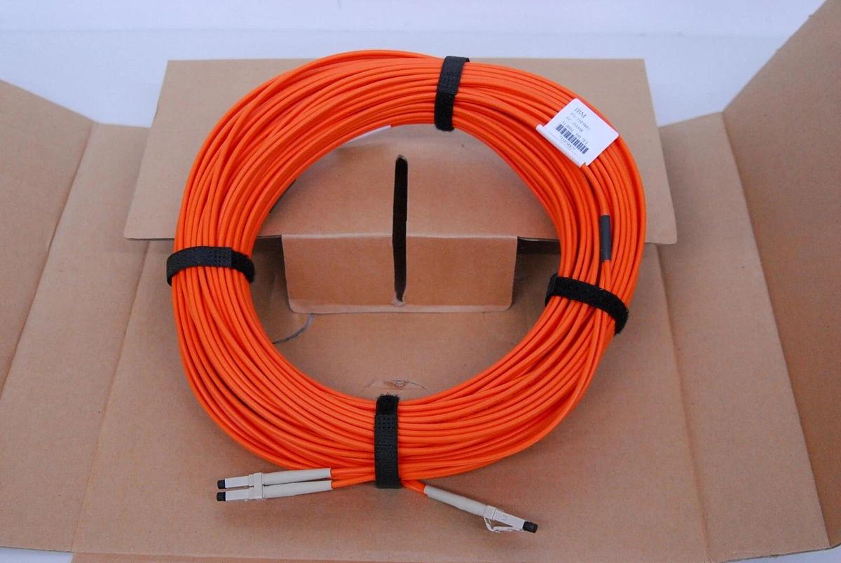 Used IBM 11P3882 LC-LC Optical Fiber Cable 31M, 101.7ft (Tyco 1754230-5)