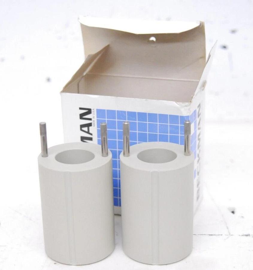 Used Beckman 361234 30mm Diameter Conical 50mL Tube Adapter - Box of 2