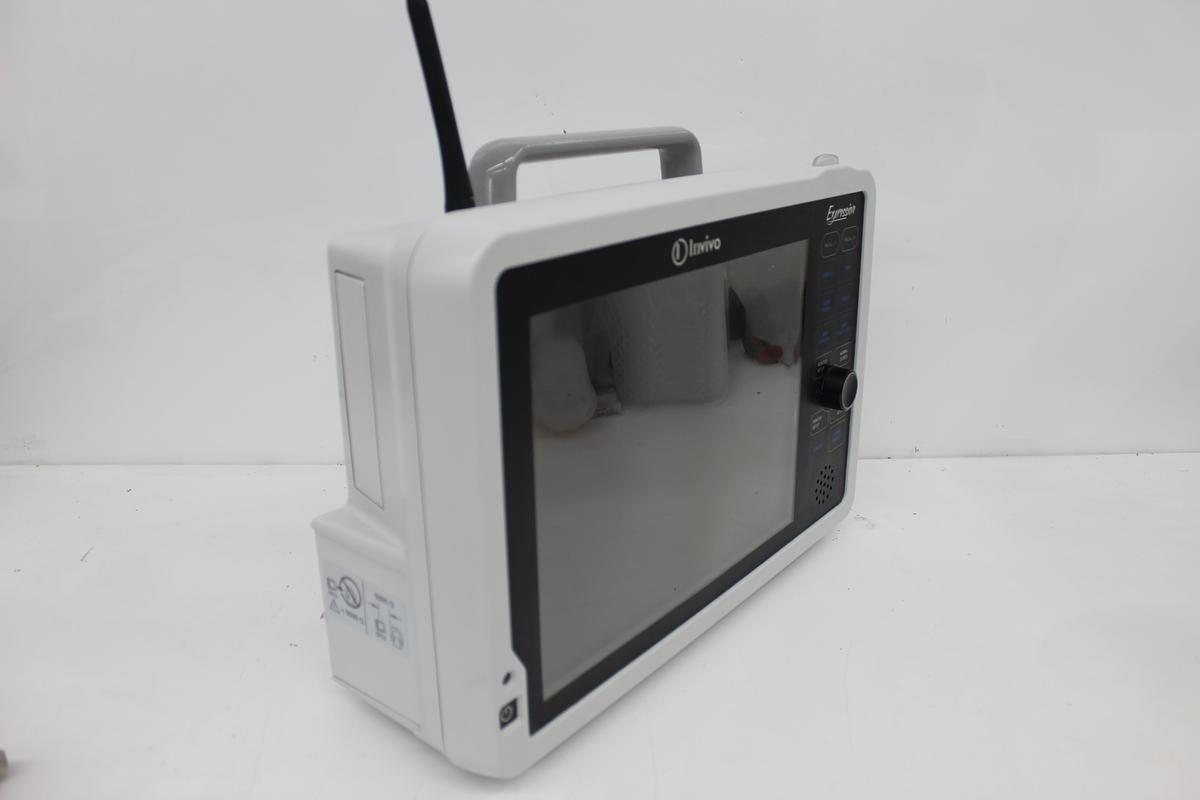Used Invivo Expression 865214 MRI Patient Monitor w/ Power Supply