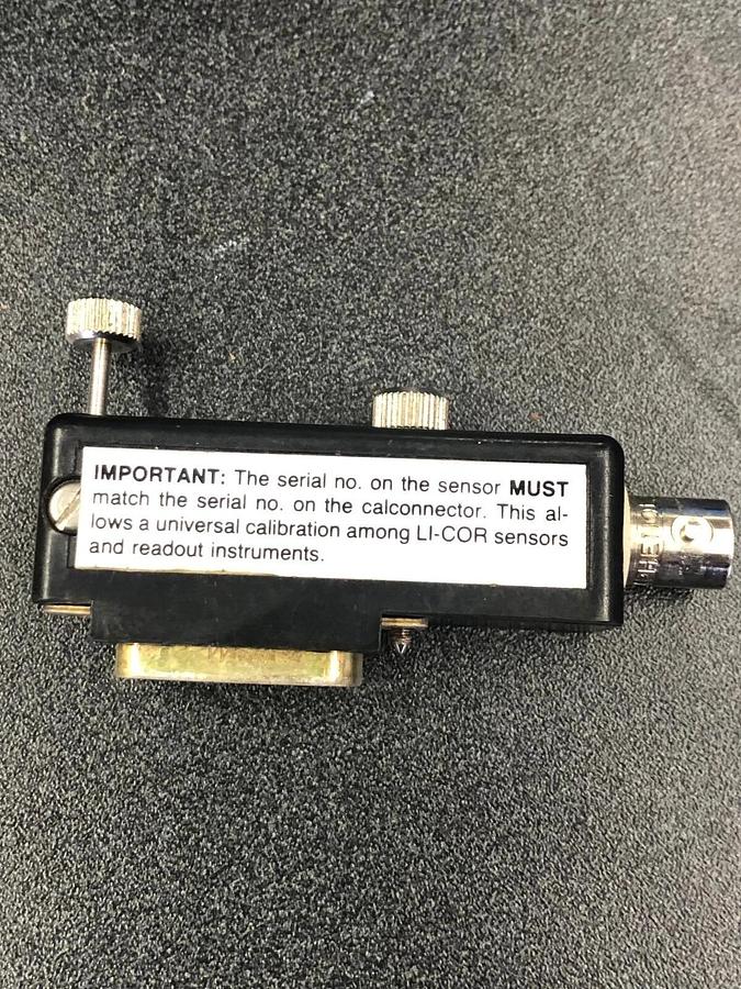 Used LI-COR LI-185B Quantum/Radio/Photo Meter with LI-192SB Underwater Quantum Sensor