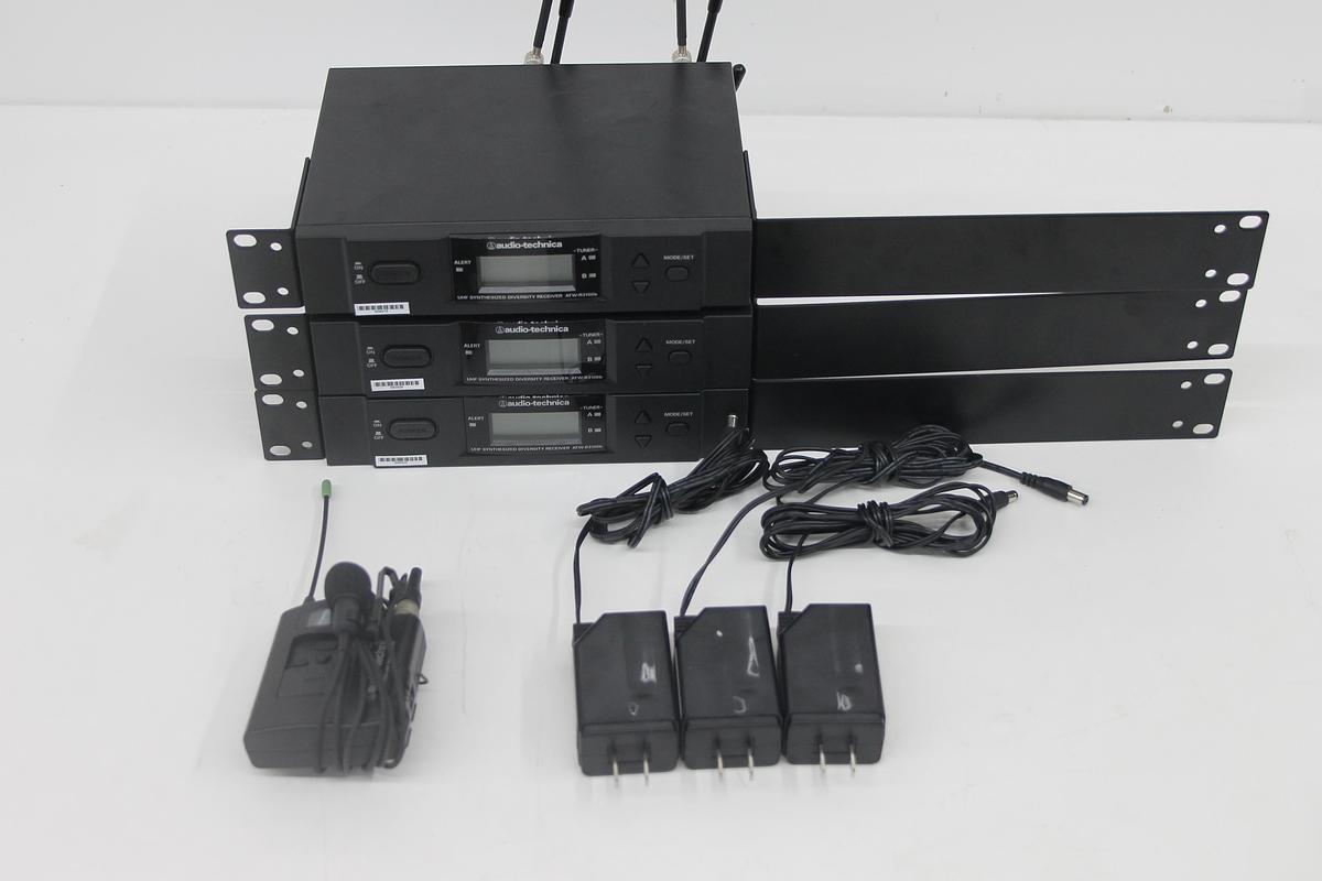 Used Audio-Technica ATW-R3100BC W/ 1 Audio-Technica ATW-T310BD Transmitter Bodypack