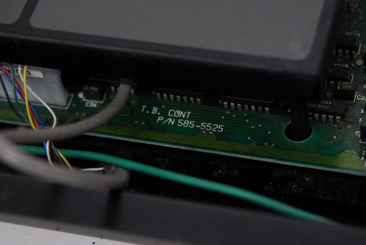 Used Hitachi SEM TrackBall Control Panel 585-5525 W/ Attached Control Boards