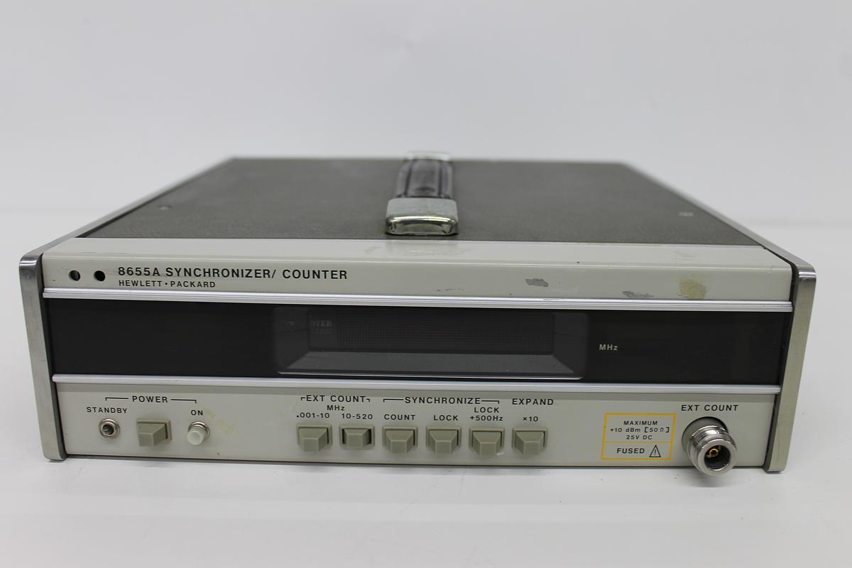 Used Hewlett Packard 8655A Synchronizer/Counter