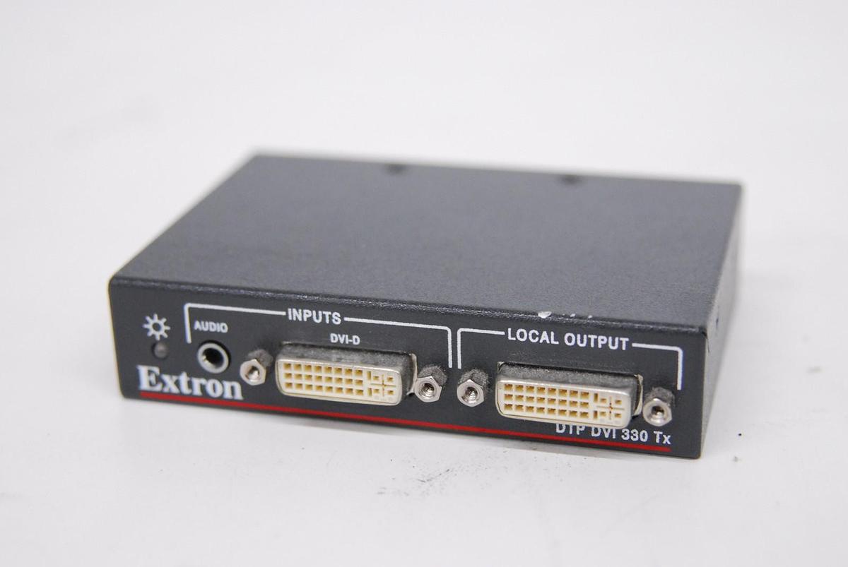 Used Extron DTP DVI 330 Tx Long Distance Transmitter for DVI