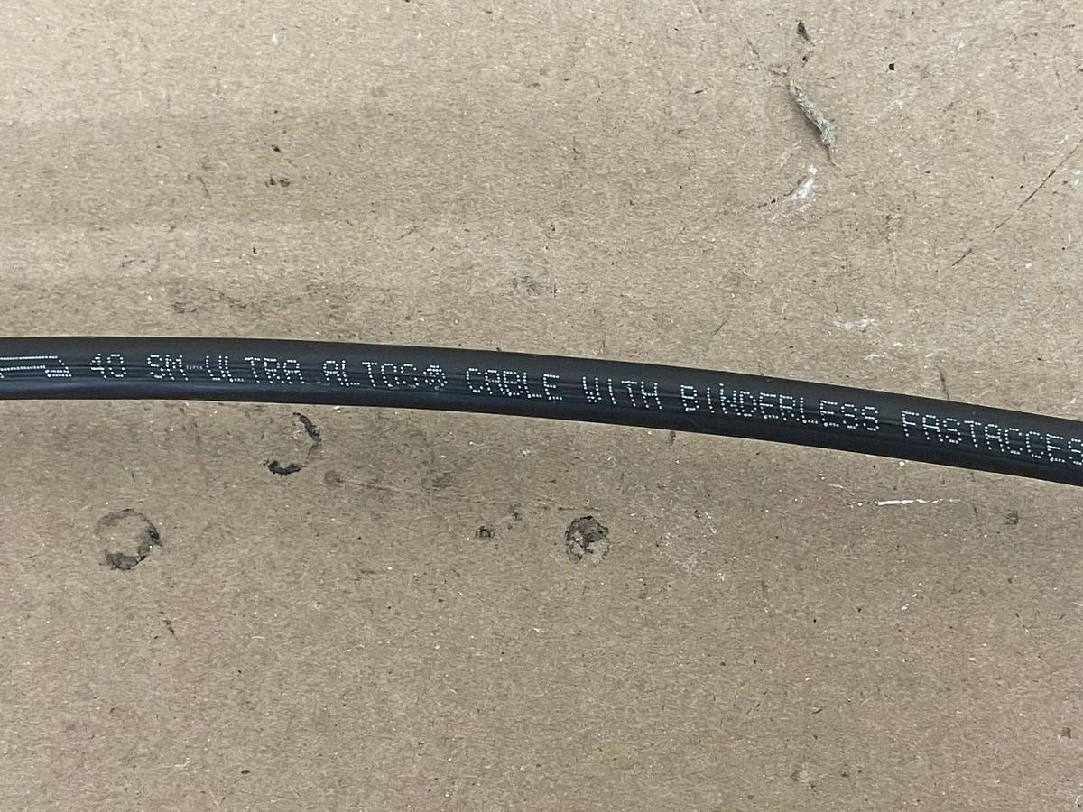 Used 1ft Corning 48 SM-Ultra Altos Cable W/ Binderless Fastaccess Technology