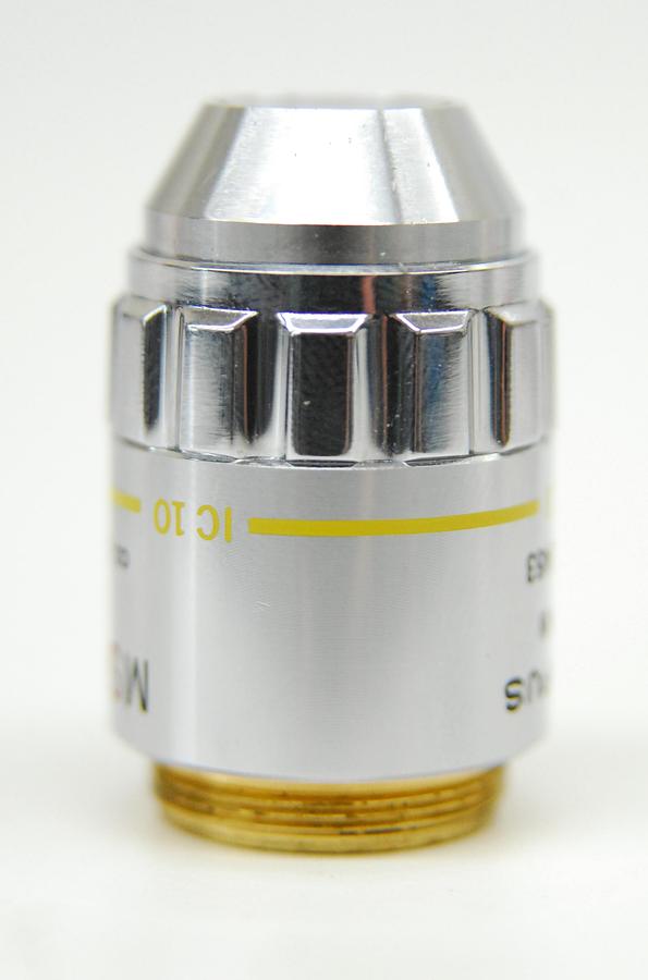 Used Olympus MSPlan 10x Microscope Objective 0.30 ∞/- f=180 (1-LM530)