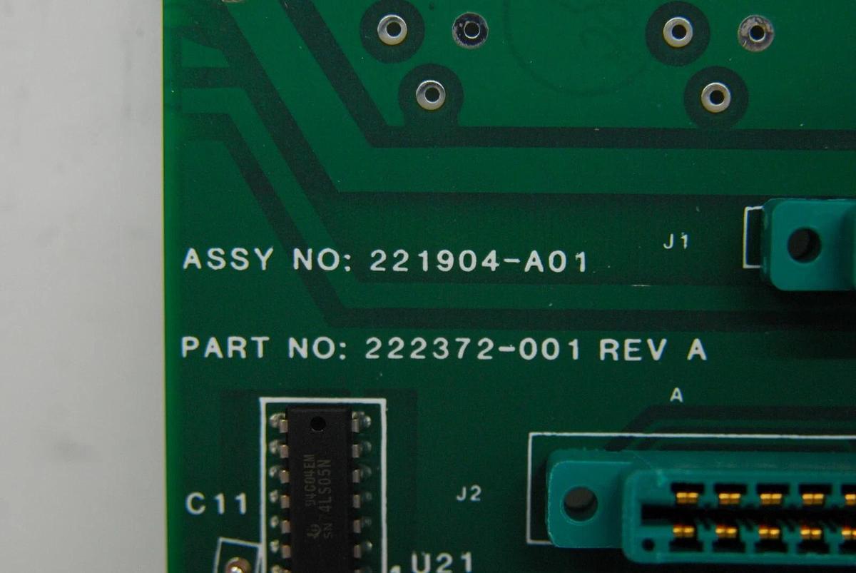 Used Cahn 221904-A01 222372-001 Backplane (C-35 Microbalance)