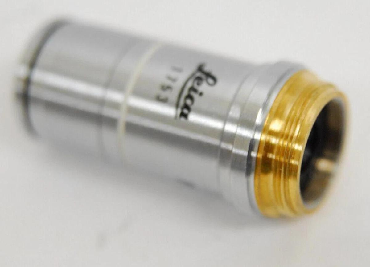 Used Leica PL 100Ph/1.25 Oil ∞/0.17 (1753) Phase Planachromat Microscope Objective