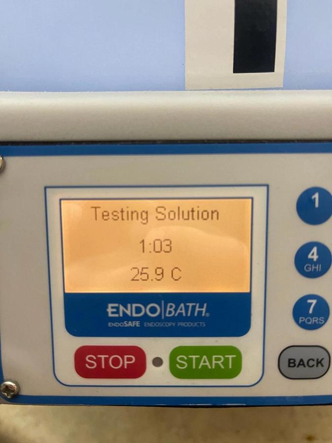 Used ENDOSAFE M601 ENDO Bath Endoscopy Flexible Scope Bath