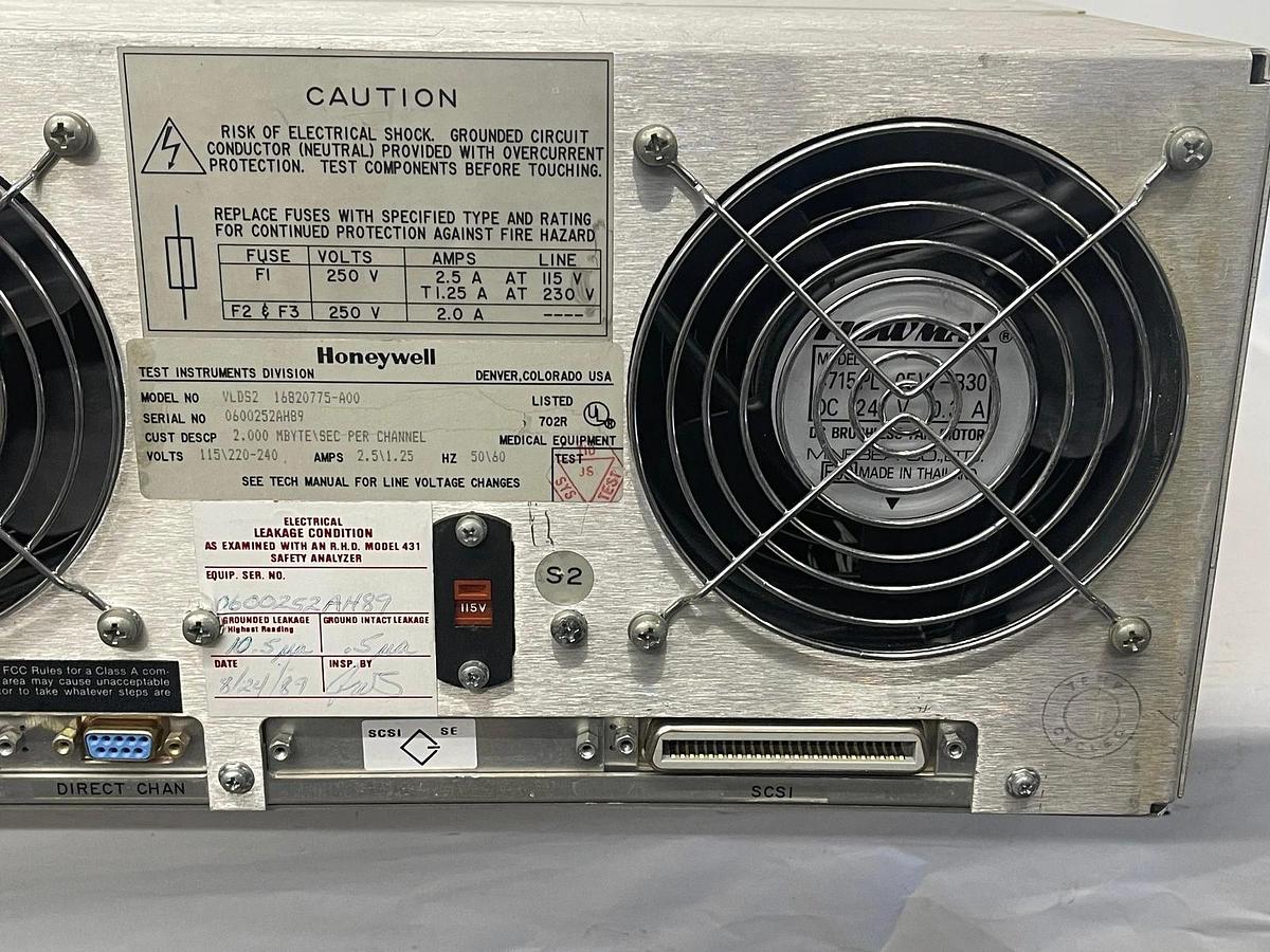 Used Honeywell VLDS2 16820775-A00 Vintage Tape Drive