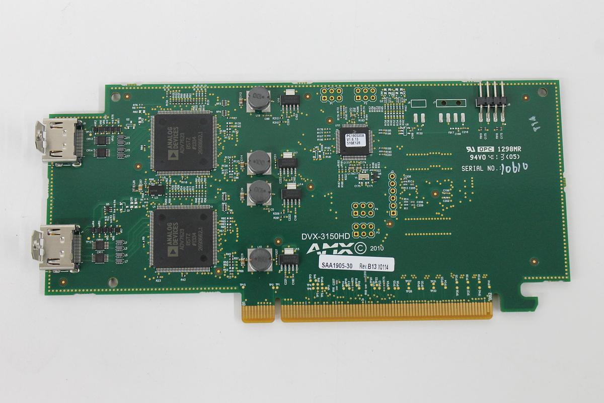 Used AMX Enova DVX-3150HD SAA1905-30 Dual HDMI PCIe Card