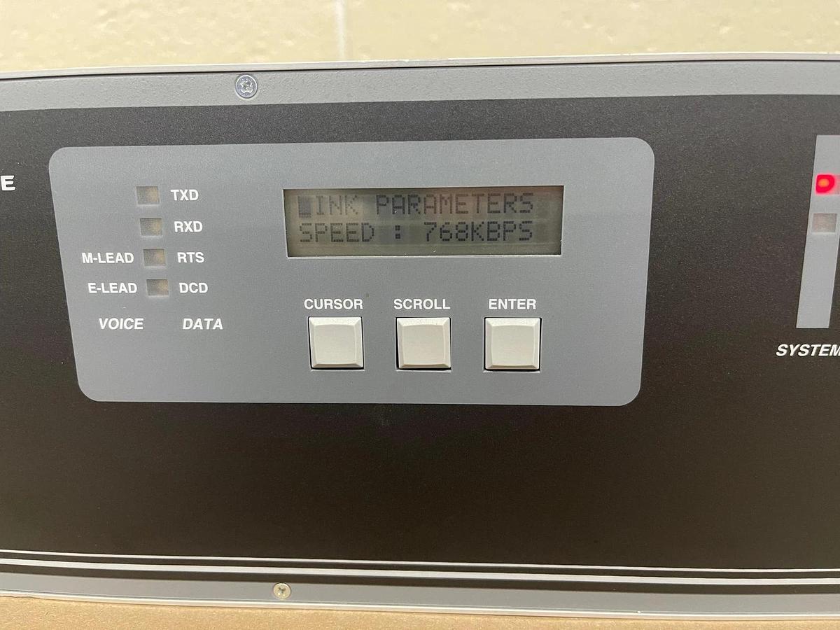 Used California Microwave MDS MX-2000 Digital Multiplexer (4200583000-D) W/ Cards