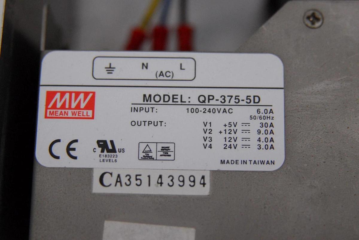 Used Mean Well QP-375-5D Power Supply