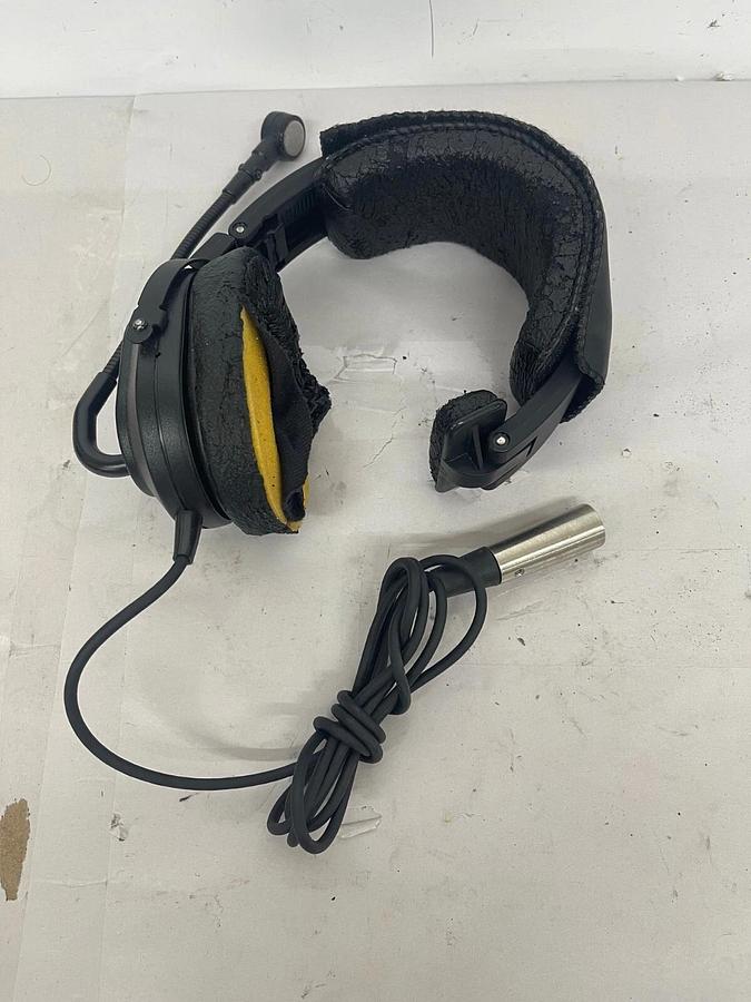 Used TELEX HR-1 300534 Single-Sided Noise-Reduction Headset