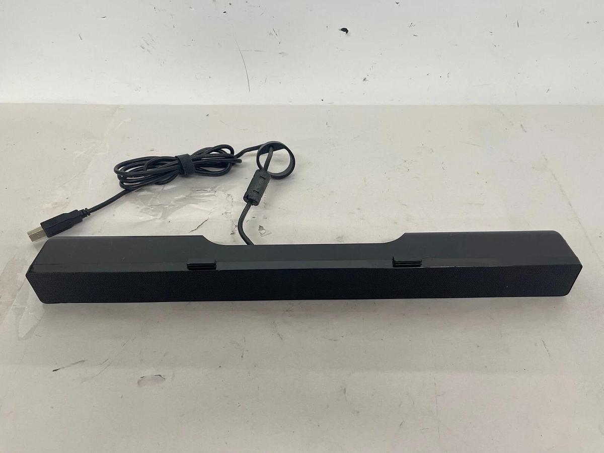 Used Dell AC511 USB Powered Stereo Sound bar Speaker Black - 64", 1.6m USB - TESTED 884116132097
