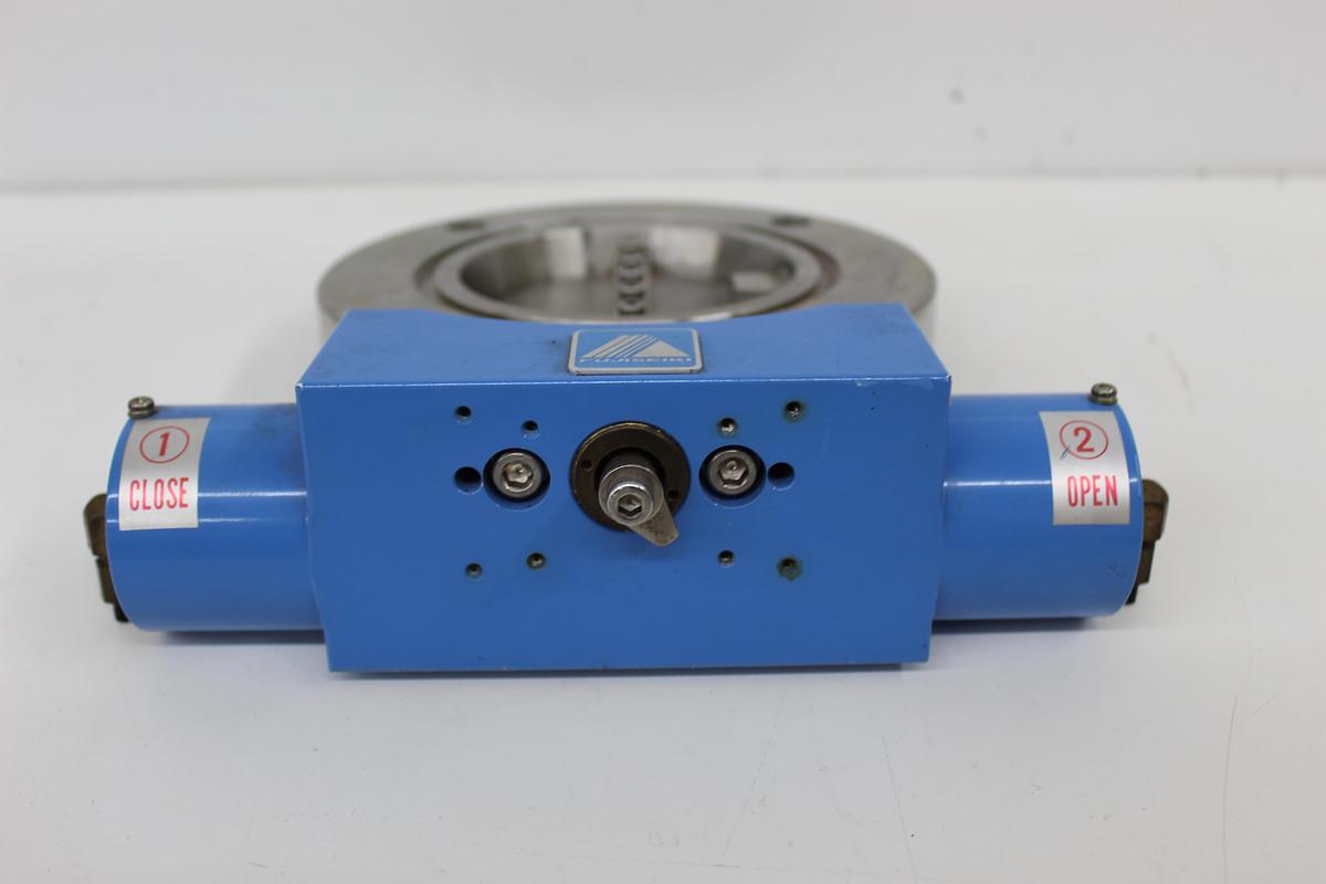 Used Fuji Seiki 1010911 High Vacuum Butterfly Throttle Valve 000312