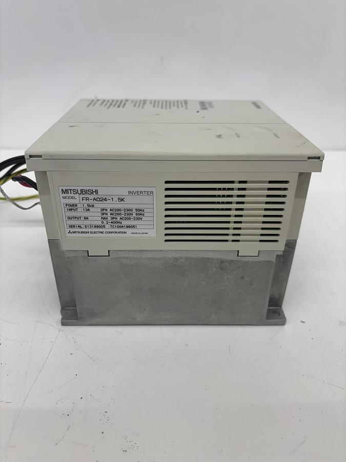 Used Mistubishi FR-A024-1.5K Inverter