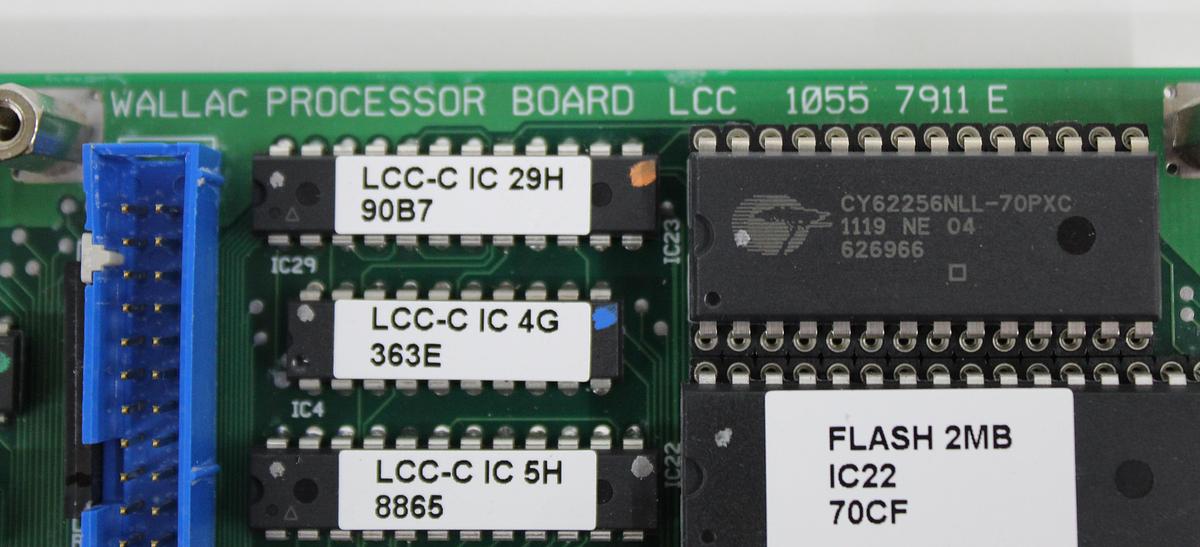 Used Wallac 1055 7911 E Processor Board LLC 20301375 [Victor 3 Multilabel Counter]