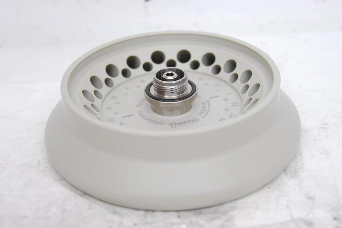 Used Thermo Scientific 75003418 18 x 2.0/0.5mL Dual Row Rotor