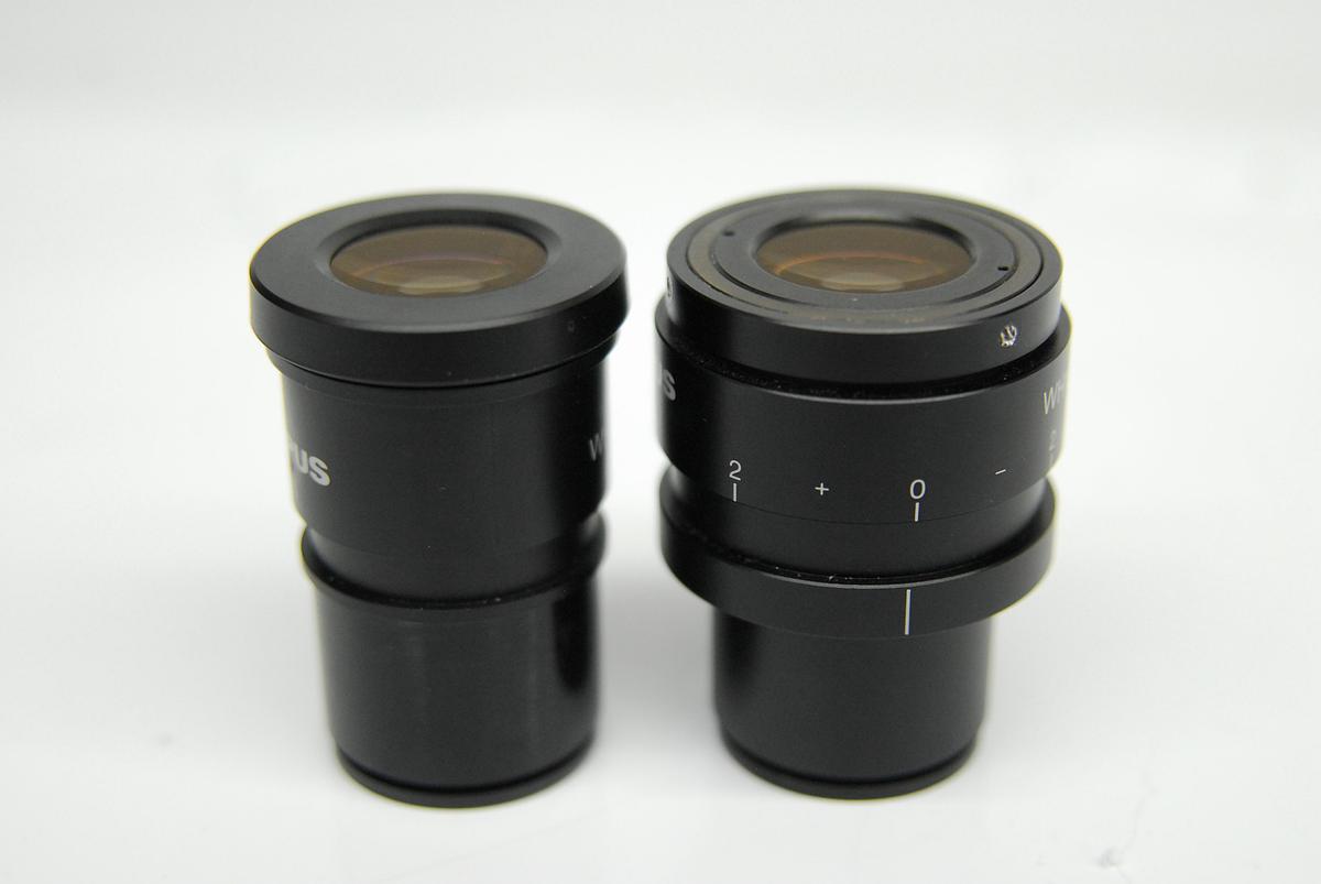 Used Olympus WH10X-H/22 WH10X/22 T2 Eyepiece Set (30mm)