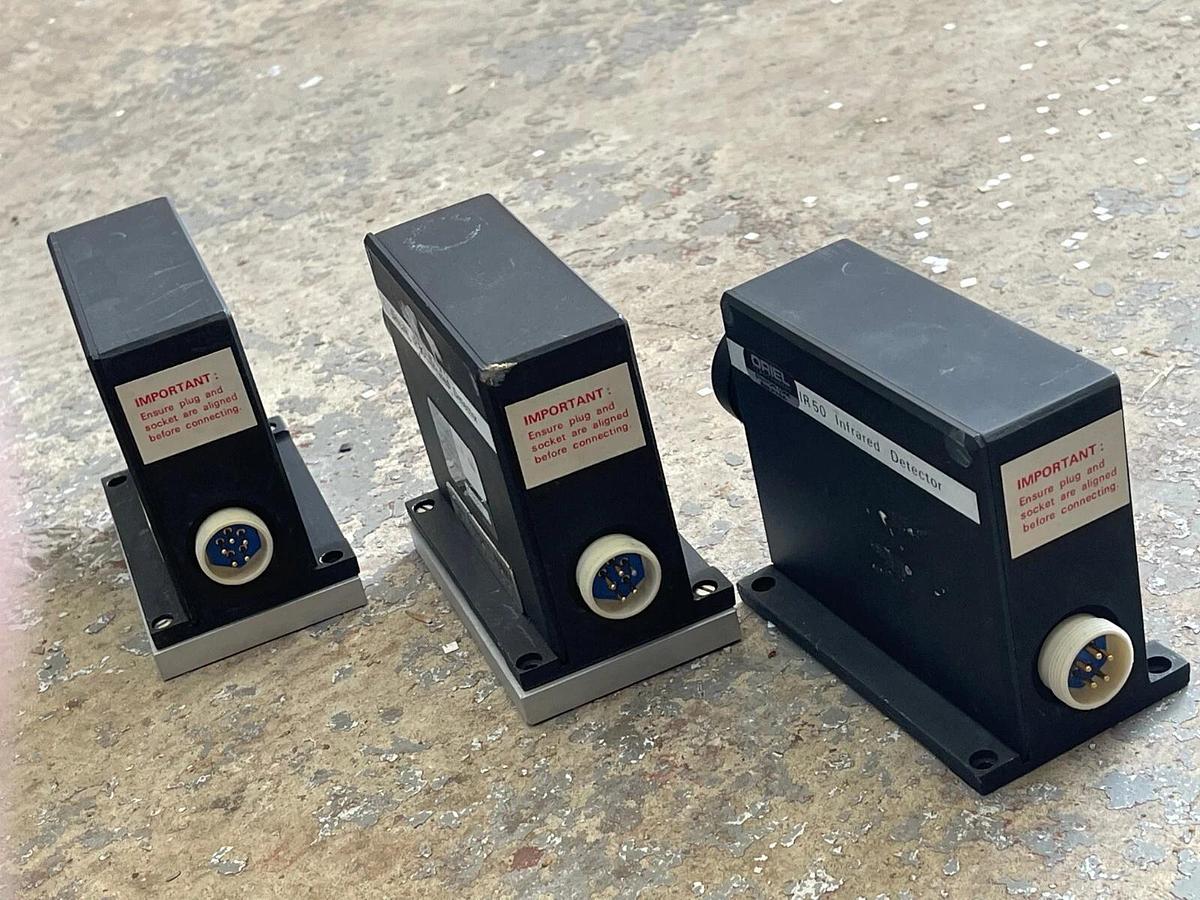 Used Cathodeon IR50 Infrared Detector and 3 IR50 Detector Supply C320 - LOT of 3