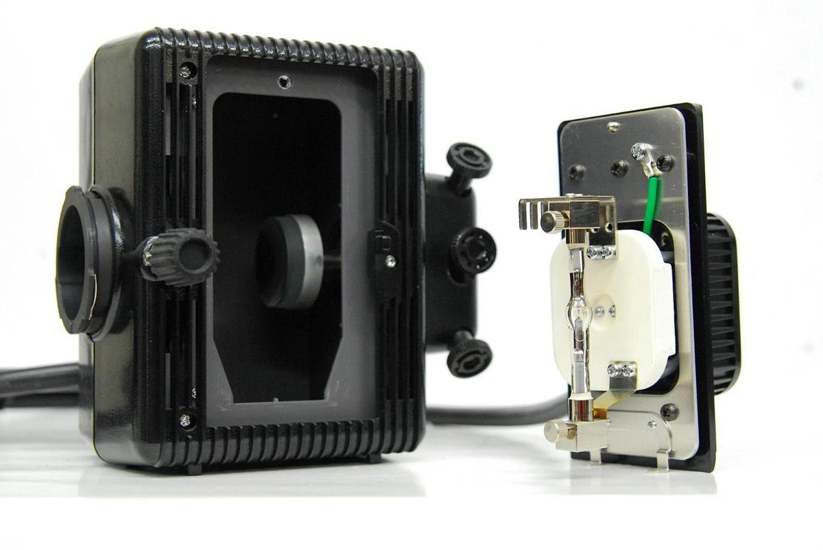 Used Nikon LH-M100CB-1 Hg 100W Fluorescence Mercury Lamp Housing Light Source