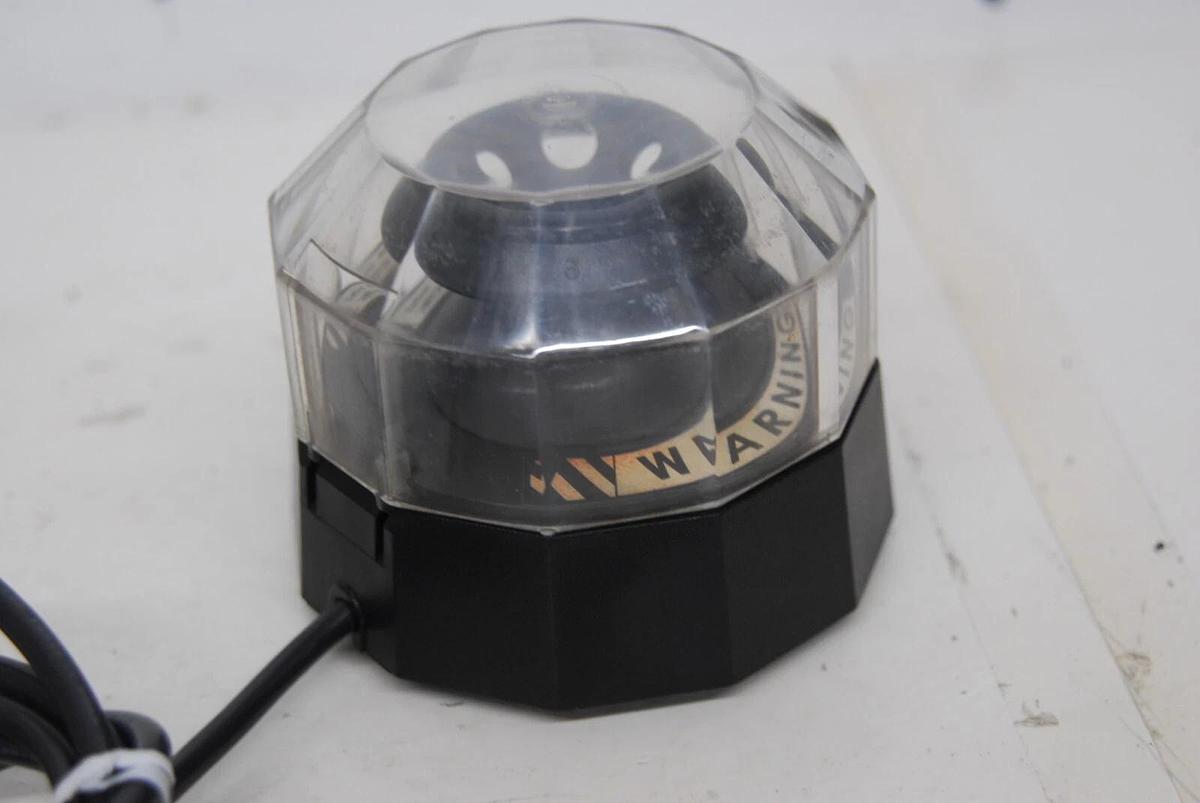 Used National Labnet Mini Centrifuge C-1200 W/ 6 Slot Rotor - TESTED