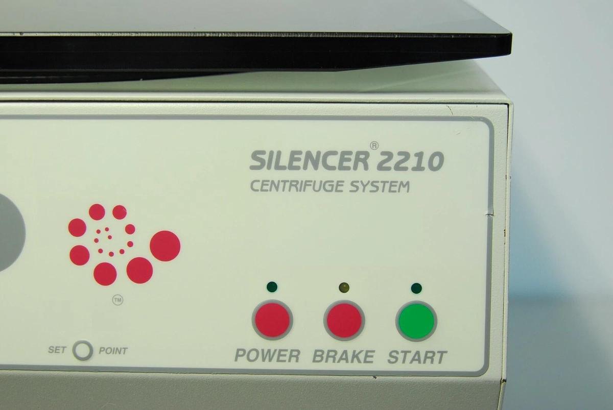 Used GFMD S2210 Silencer 2210 Centrifuge System W/ 4 Slot Rotor - Tested Working