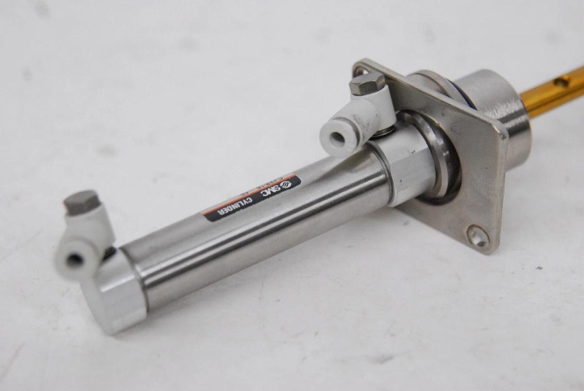 Used JEOL SMC CJ2B16-45 Air Lock Valve from JEOL JEM 1230 TEM Electron Microscope