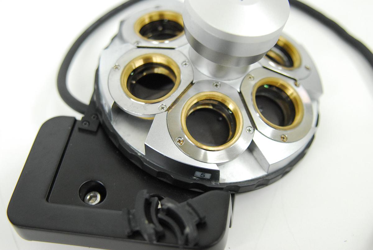 Used Nikon T-ND6-E Microscope Motorized DIC Sextuple Nosepiece (TE2000) - Read Description