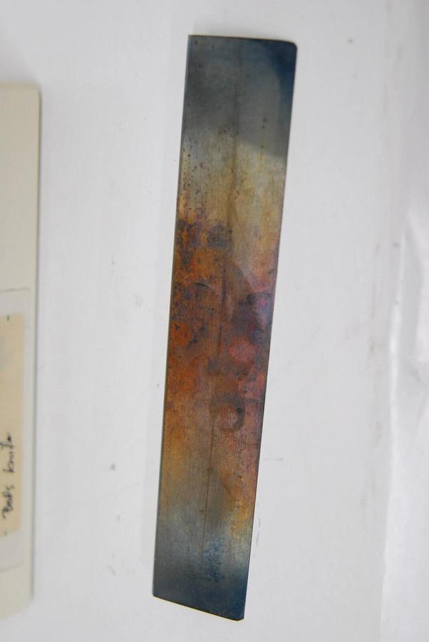 Used AO Reichert Microtome Knife 7.25" 185mm W/ Hard Case