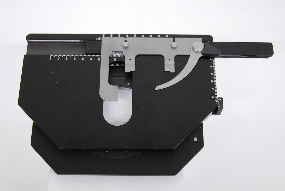 Used ZEISS 453502 Rotatable XY Mechanical Microscope Stage - Axioplan