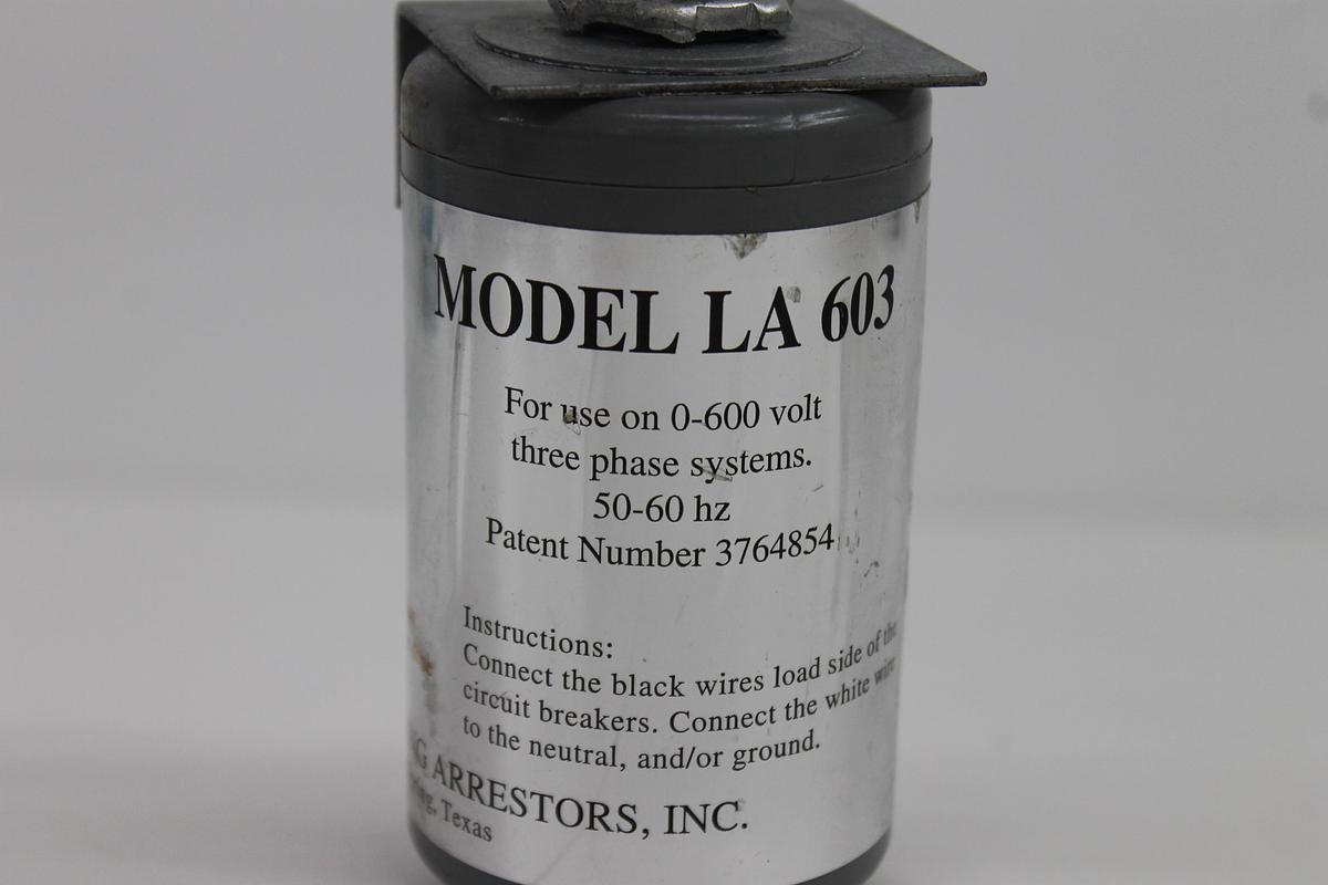 Used Delta Lightning Arrestors LA603 Industrial Surge Protector