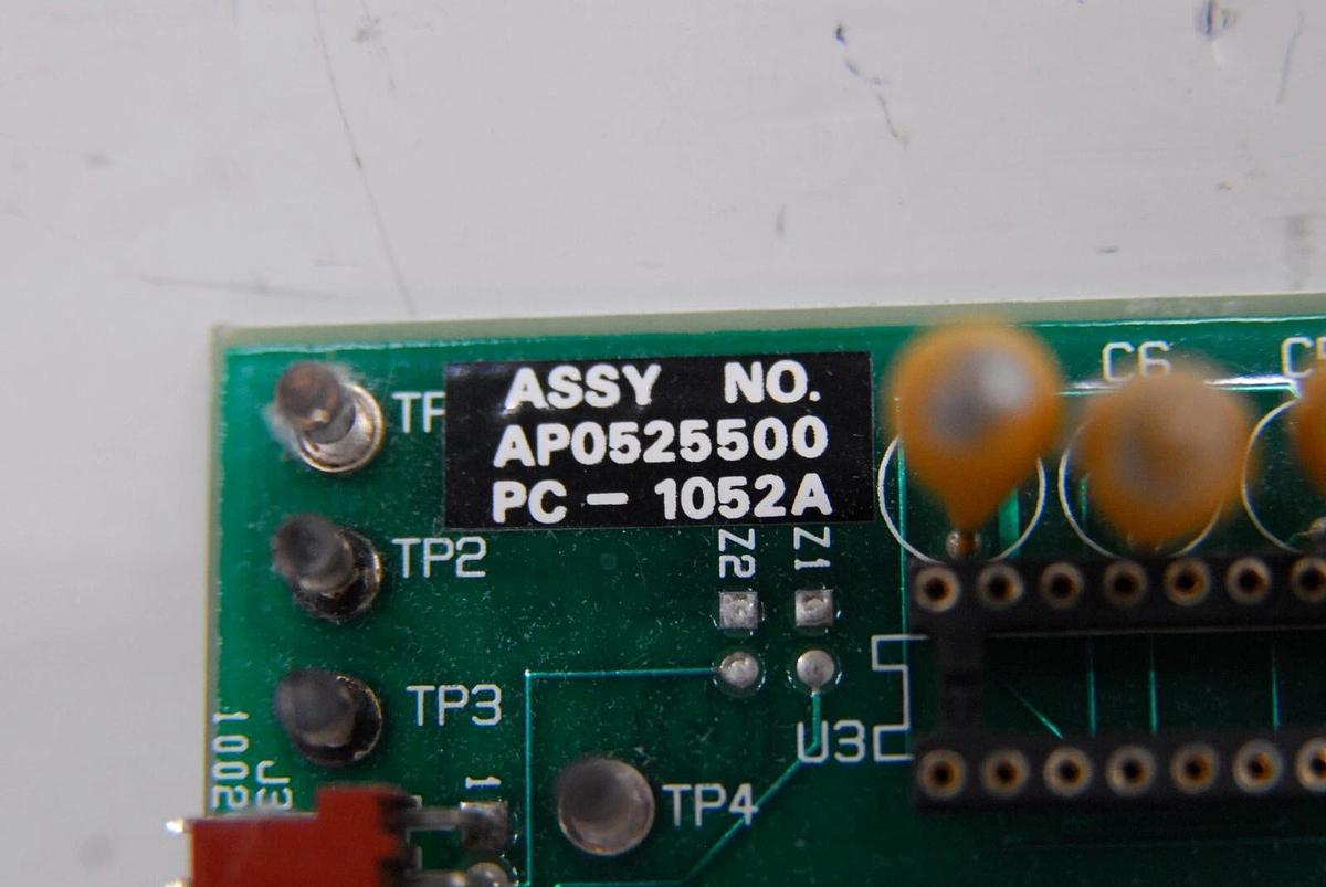 Used Laser Industries PC-1001 AP0525500 PP0673200 Board for PC-1052A - Sharplan 1020