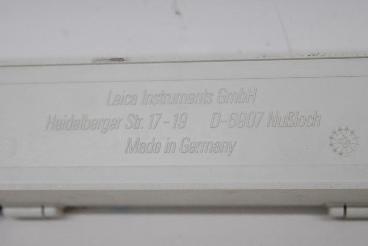 Used Jung Microtome Knife 7.25" 185mm W/ Leica Hard Case