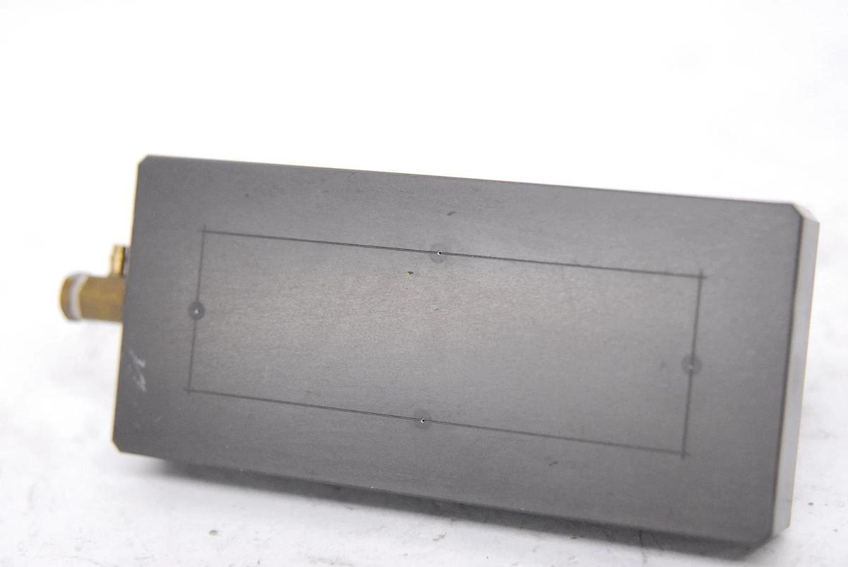 Used Torino Mager Rectangular Flat Air Bearing 50mm x 110mm x 17mm