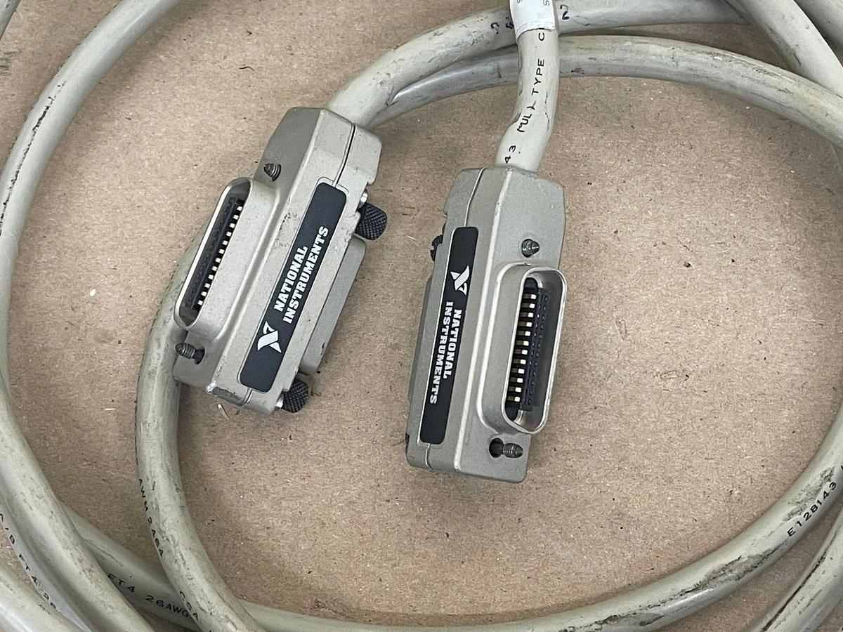 Used NATIONAL INSTRUMENTS 763061-03 TYPE-X2 GPIB CABLE 4.1M