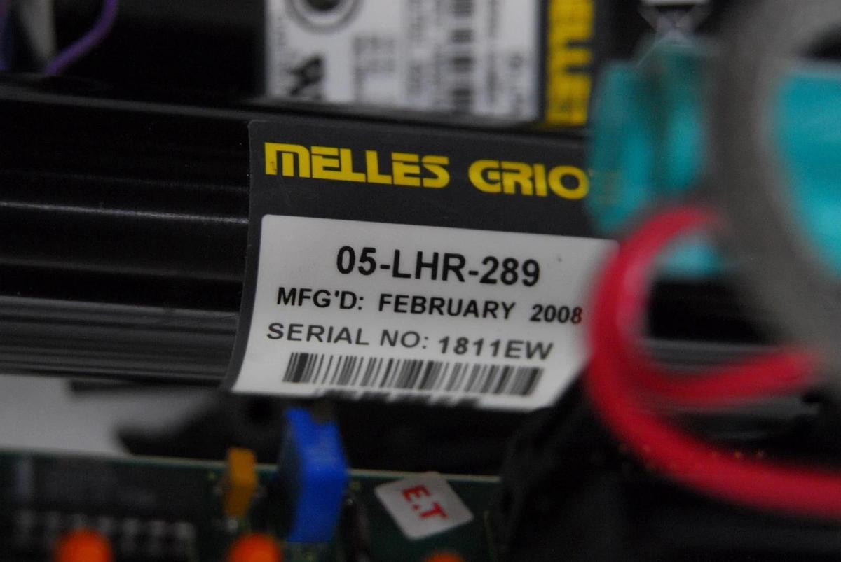 Used Sharplan 1020 Sealed-Off Laser System W/ Melles Griot 05-LHR-289 HeNe Laser, PSU