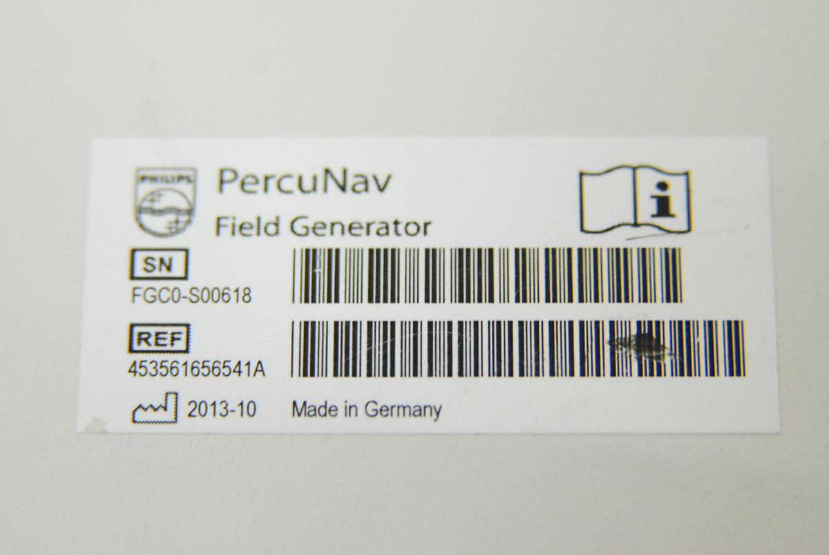 Used Philips 453561656541A PercuNav Field Generator EM Transmitter